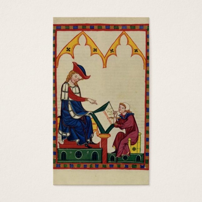 Tomar una carta- Secretaría medieval (Frente)