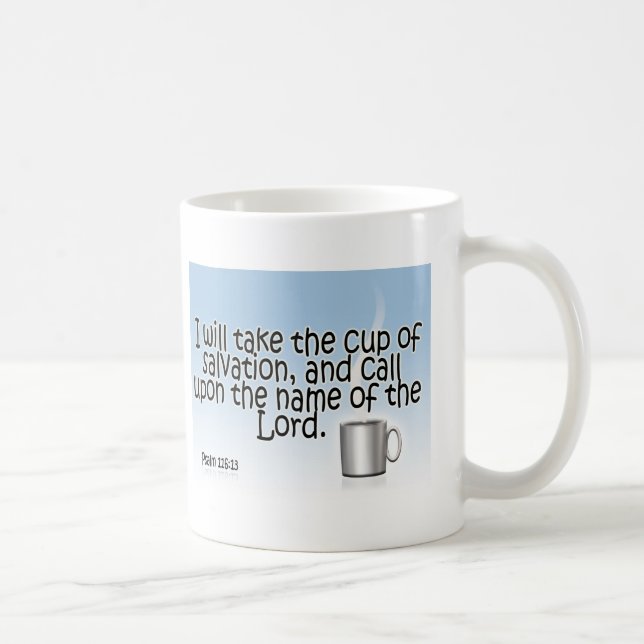 Tomaré la taza de salvación (Derecha)
