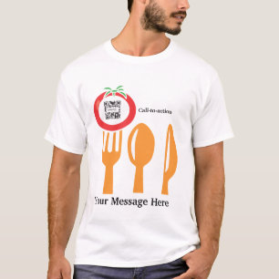 Tomate de la plantilla de la camiseta