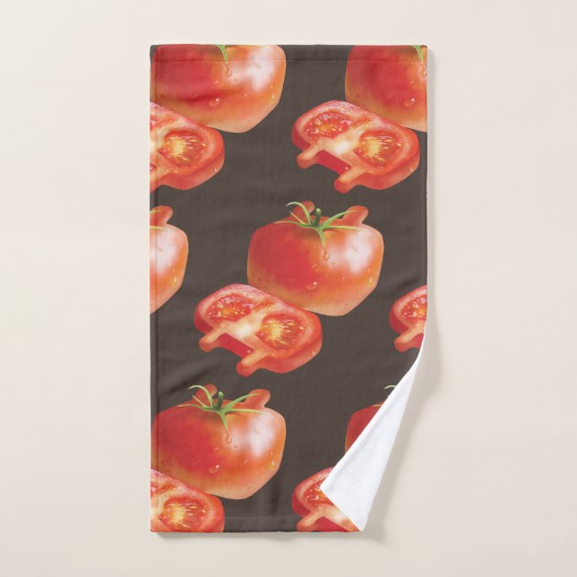 Tomate fresco (Toalla de mano)