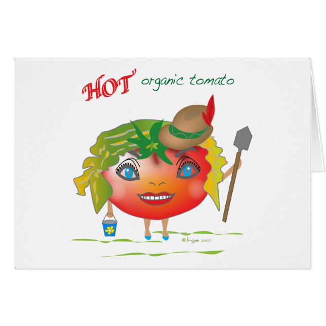 Tomate orgánico caliente (Anverso (Horizontal))