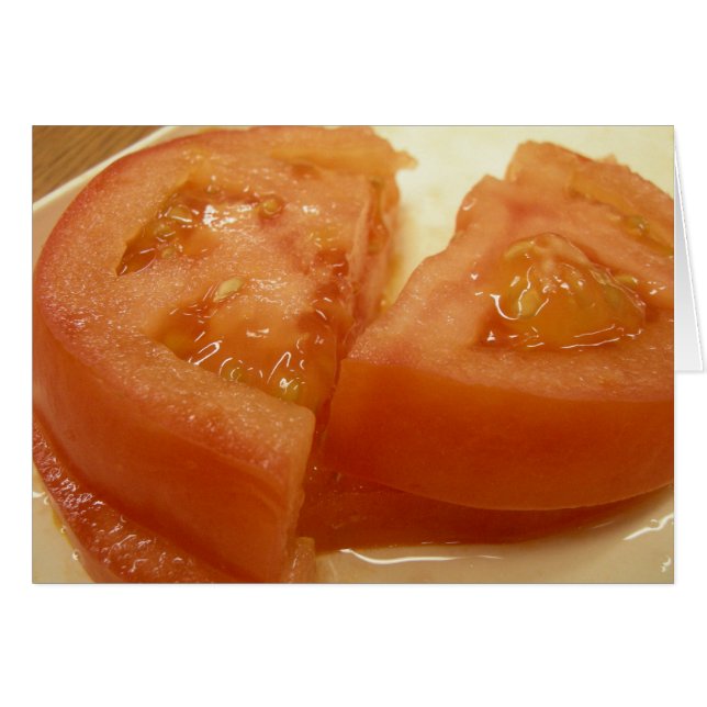 Tomate rebanado (Anverso (Horizontal))