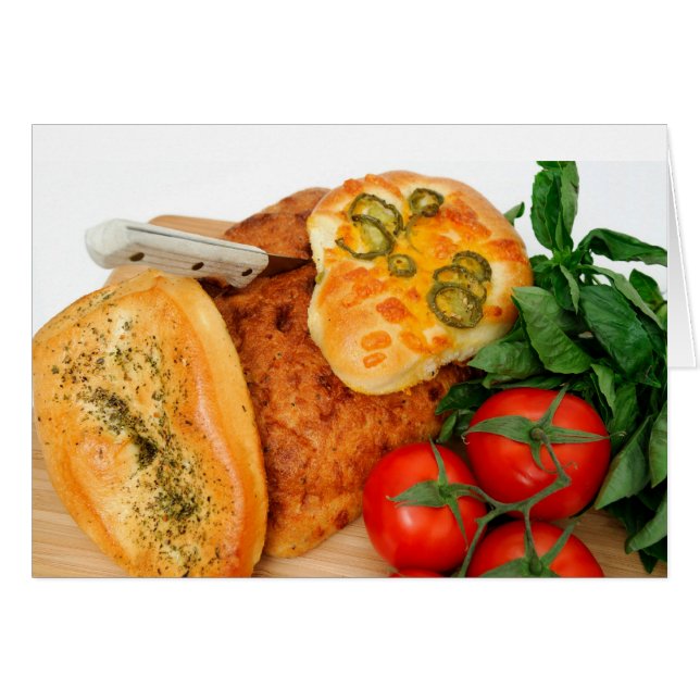 Tomates de las hierbas del pan (Anverso (Horizontal))