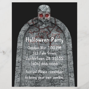 Tombstone - Halloween Flyer