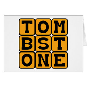 Tombstone, marcación de tumbas