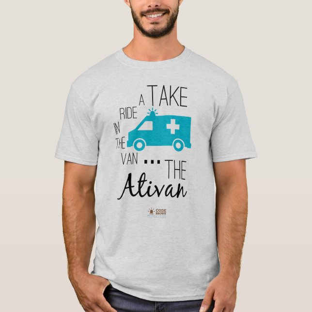 Tome un paseo en la camiseta de AtiVan (Anverso)