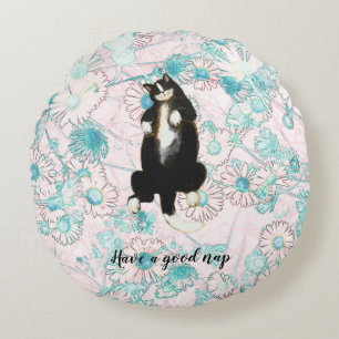 Tome una buena siesta como esta almohada redonda d