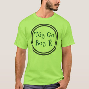 Tómele la camiseta irlandesa fácil