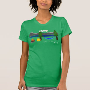 Tómeme la camiseta que acampa