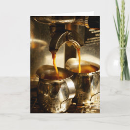 Tomemos café | Tarjeta de Espresso