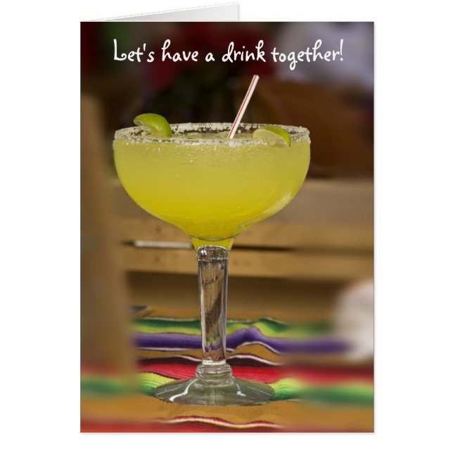 ¡Tomemos una copa juntos! (Frente)