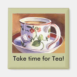 Tómense tiempo para el imán del té
