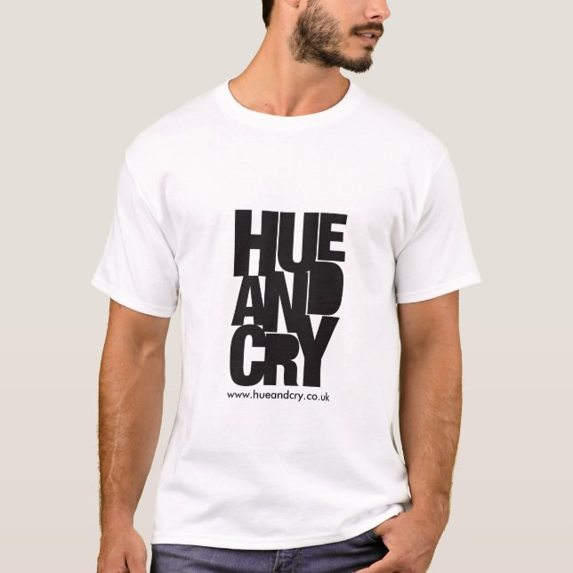 Tonalidad y grito - camiseta (blanca) (Anverso)
