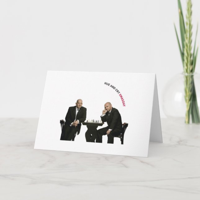 Tonalidad y grito - Xmasday - tarjeta de (Anverso)