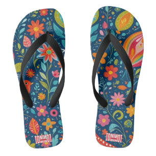TONI ORIGINAL – Chanclas Artísticas de Verano Flor