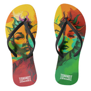 TONI ORIGINAL – Chanclas de moda urbana artísticas