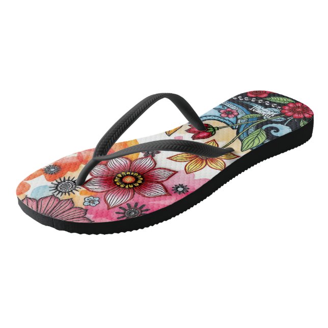 TONI ORIGINAL – Chanclas Florales Abstractas (Angular)