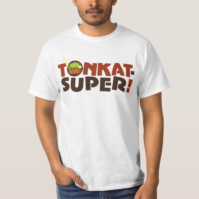 ¡Tonkatsu-Super! Camiseta gráfica Tonkatsu (Anverso)