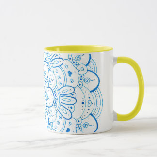 Tono dos de la taza 1 de la mandala