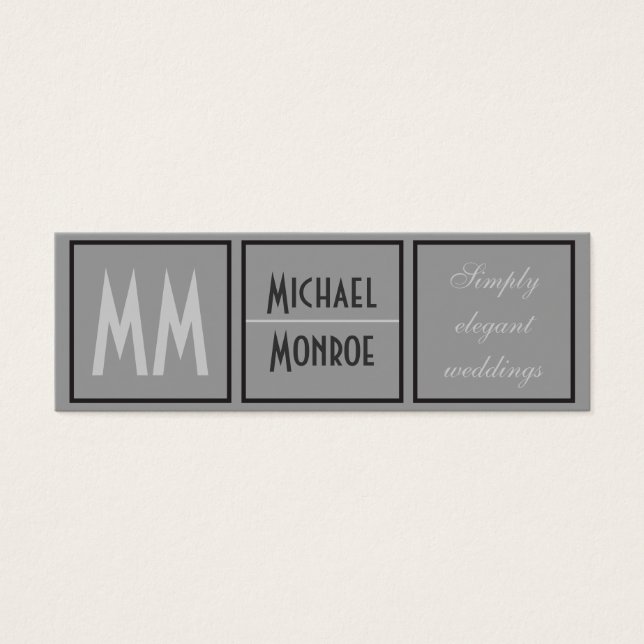 Tono en monogramos de tono (Frente)