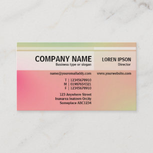 Tonos alternativos - Tarjeta de presentación para 