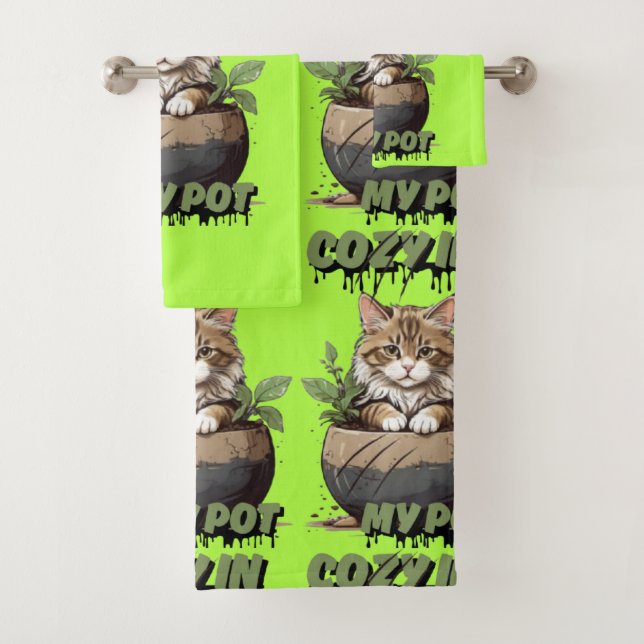 Tonos cálidos Kitten Pot Delight (In situ)