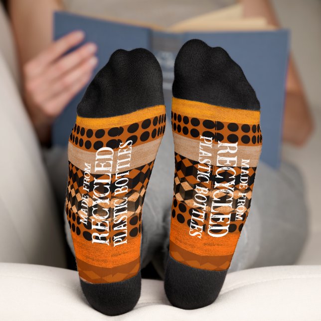 Tonos cálidos y acogedores calcetines de fabricaci (Abajo)