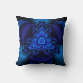 Tonos de almohada fractal azul