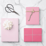 Tonos de papel de envolvimiento rosado conjunto de<br><div class="desc">Un bonito trío de colores con sábanas de regalo de color rosa,  rosa y rosa. Un complemento a sus regalos para cualquier ocasión especial,  evento o temporada de vacaciones.</div>