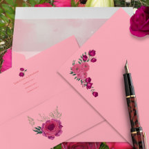 Tonos de Rosa Magenta Rosa Bodas Modernas