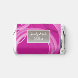 Tonos de Rosa Remolino Boda Hershey's Miniatures