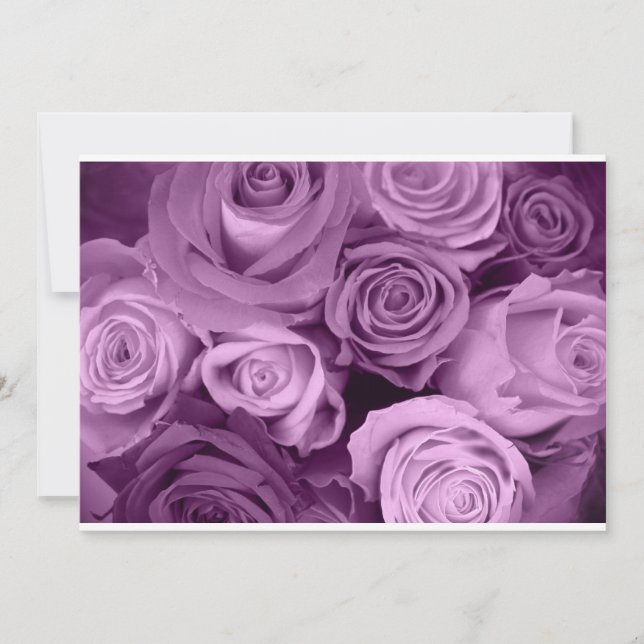 Tonos de Rosas morados (Anverso)