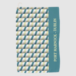 Tonos de toalla de golf verde Personalizado