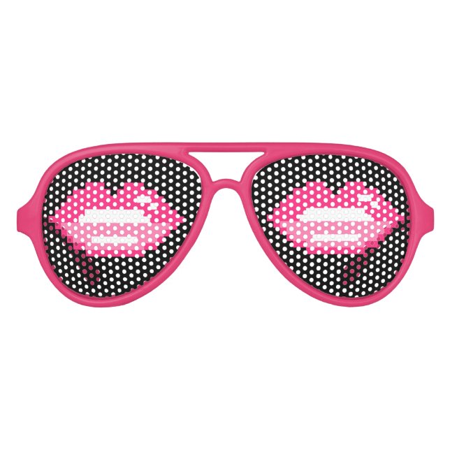 Tonos fiestas de labios rosas | gafas de sol de be (Anverso)