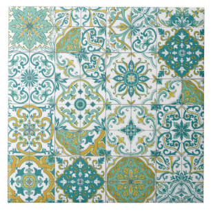 tonos mediterráneos/ azulejos