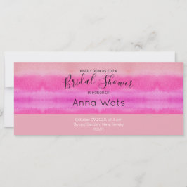 Tonos pastel de acuarela rosa pintados a mano