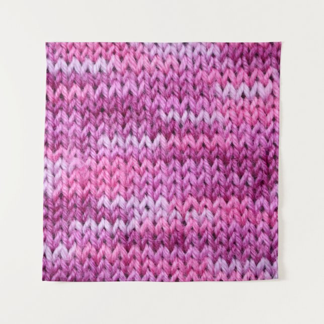 Tonos púrpuros Textura de tela de punto (Anverso)