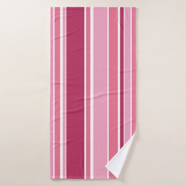 Tonos rosas (Toalla de baño)