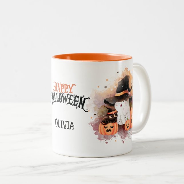 Tonto adorable taza personalizada para café de Hal (Anverso derecho)