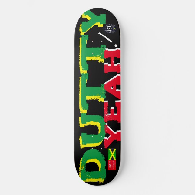 TONTO SÍ JMT 8 Tablero de skateboard de 1/2" (Anverso)