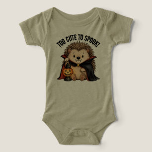 Too Cute to Spook Vampire Hedgehog Halloween
