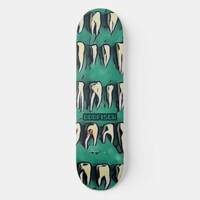 Toofas de los skateboards ODDFISCH (Anverso)