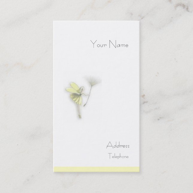 (Top10) Tarjeta de visita de hadas (Anverso)