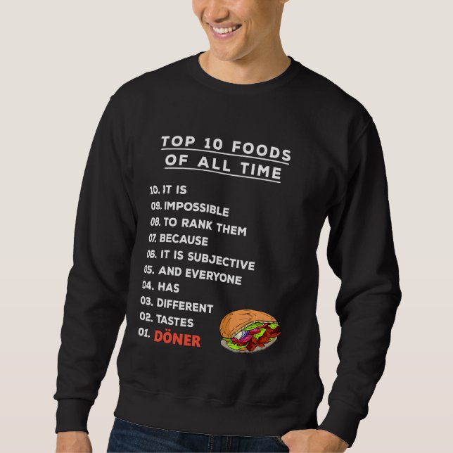 Top 10 Food Ranking Döner Kebab (Anverso)
