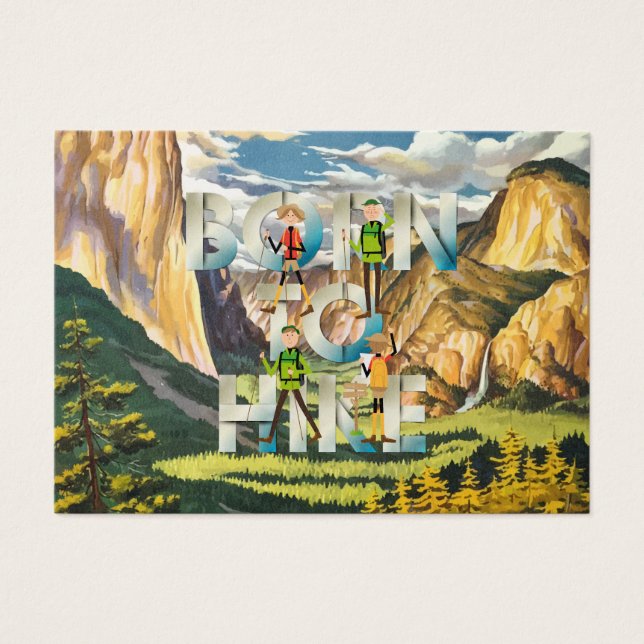 TOP Born to Hike (Frente)