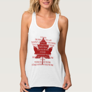 Top Canada Souvenir Top del tanque de mujeres del