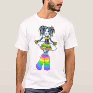 Top cibernético de Fae del aro de Hula del gótico