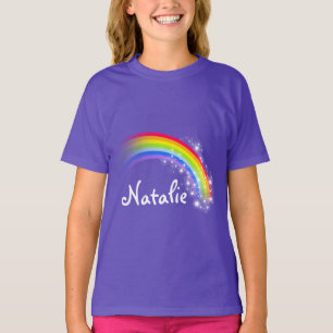 Top colorido conocido personalizado de la púrpura