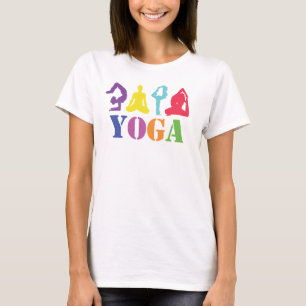 Top colorido del diseño de la yoga