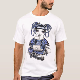 Top de hadas de los niños del top azul del